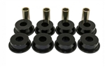 NTC7307PY - Fits Defender Front Radius Arm Poly Bush Kit in Black - Fits up to KA930434 - For Axle End of Front Radius Arm