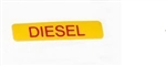 NTC7349 - Fuel Diesel Decal as Fitted For Land Rover Defender, Discovery 1 and Range Rover Classic - Genuine Land Rover