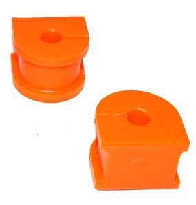 NTC7394PY-ORANGE - Rear Anti-Roll Bar Bush in Orange Poly - For Defender 90, Discovery 1 and Range Rover Classic - Comes as a Kit of Two Bushes