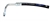 NTC8864 - Power Steering Pipe for Discovery 200TDi - From Reservoir to Steering Box - Left Hand Drive - HA Chassis Onward