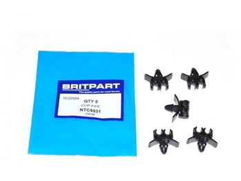 NTC9531 - Double Brake Pipe Clip for Land Rover Defender, Discovery 1 and Discovery 2 (Priced Individually)