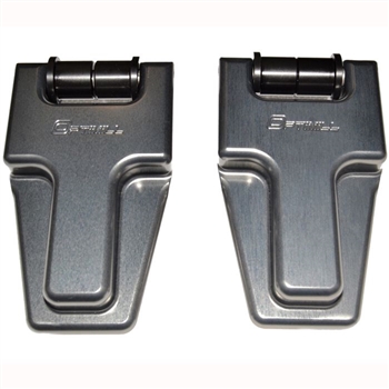 ORP09-G - Optimill Security Bonnet Hinges- Grey  - For Defender