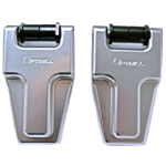 ORP09-S - Optimill Security Bonnet Hinges- Silver - For Defender