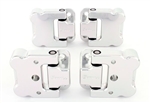 ORP1025-90-S - Optimill for Defender Silver Security Front Door Hinges 90