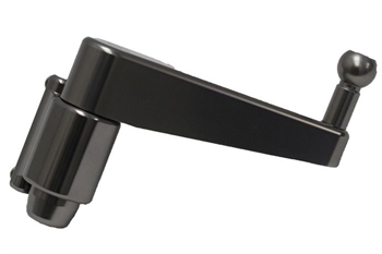 ORP47/WOL-B - Optimill Aluminium Black Wing Mirror Arms Without Light - For all Defender Models