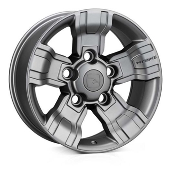 OSPREY-MG - Hawke Design - Fits Defender 18 " Alloy Wheel - Osprey Matt Gunmetal Alloy Wheel - 8 x 18"
