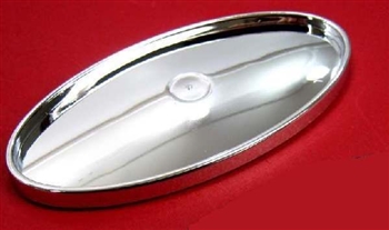 PLINTH - Plinth for Supercharged Oval Badge - Black / Silver