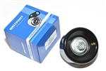 PQR500230 - Tensioner Pulley for Drive Belt on Fits Land Rover Defender - For 2.4 & 2.2 Puma Engines - With Manual Air Con