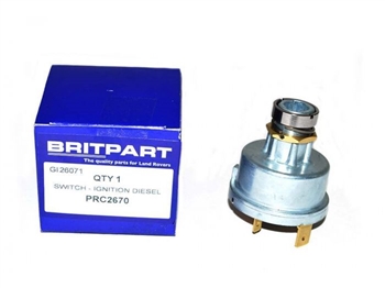 PRC2670.AM - Ignition Switch for Series and Fits Defender Diesel 2.25 (Without Steering Lock)