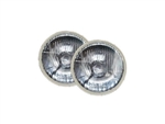 PRC7994KW - Pair of Wipac Halogen Headlamps with H7 Bulbs Left Hand Drive Pair for Defender, Series and Range Rover Classic