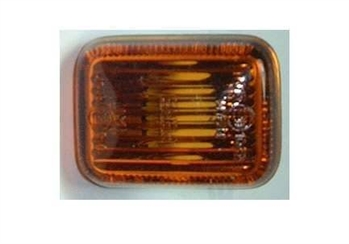 PRC9916G - Genuine Orange Side Repeater Lens in Orange for Defender, Discovery and Range Rover P38