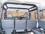 RBL0117SSS - For Defender Roll Cage - Four Door 110 Station Wagon - Full 4 Point Internal Rear 'Half' Roll Cage (Fits up to 2006)