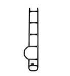 RBL0526SSS - For Defender Rear Ladder in Black - Mounts on to Rear of Safety Devices Roll Cage