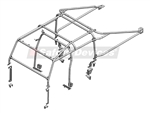 RBL2477SSS - Safety Devices Roll Cage for Defender 130 - 8-Point Multi-Point External Built in Cage with Internal B Hoop