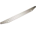 RCMKIT01-DEF-A - Rear Cross Member Chequer Plate in Satin / Silver Anodised