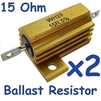 RES15O25W - Indicator Ballast Resistor - Enables LED Lights to be fitted For Range Rover L322, Sport, Discovery 3 and Freelander 2