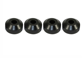 RNF100090PY.AM - Rear Lower Shock Poly Bush Kit for Defender, Discovery from 1994 Onwards - In Black