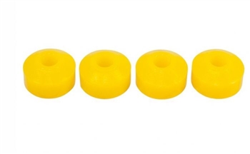 RNF100090YELLOW.AM - Rear Lower Shock Poly Bush Kit for Defender, Discovery from 1994 Onwards - In Yellow