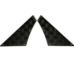 RQKIT01-110-B - For Defender 110 SW Rear Quadrant Chequer Plate in Black