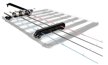 RRAC061 - Pro Ski, Snowboard and Fishing Rod Holder by Front Runner - for Slimline II Roof Rack