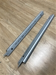 RRC5031-32 - Pair of 2nd Row Galvanised Steel Door Bottom Capping (S)