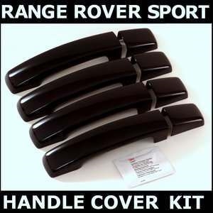 RRH333JVA - Door Handle Covers In Java Black (to fit Grey Painted Handles) - For Range Rover Sport, Discovery 3, 4 and Freelander 2