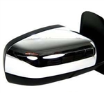 RRM830 - Upper Mirror Caps In Chrome (Pair) - For Late Range Rover Sport, Discovery 4 and Late Freelander 2