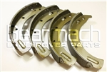 RTC3417 - Front Brake Shoes for Land Rover Series 2, 2A & 3 - For 88' SWB (from 1980) and 109' LWB