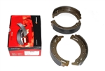 RTC3417O - OEM Front Brake Shoes for Land Rover Series 2, 2A & 3 - For 88' SWB (from 1980) and 109' LWB