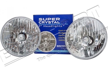 RTC4615C - Crystal Clear Halogen Headlamps - Right Hand Drive- Comes as a Pair with Side Lamp Bulbs - NOTE - No Headlamp Bulbs Included