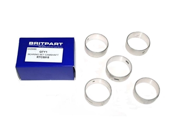 RTC5918 - Camshaft Bearing Set for 3.5 V8 - Twin Carb and EFI - For Land Rover Defender, Discovery 1 and Range Rover Classic