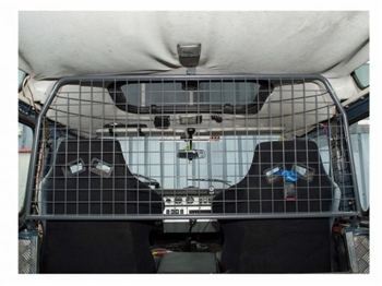 RTC8095 - Half Length Dog Guard - Mesh Style (Fit all SWB & Fits Defender 90 and 110 Van with Bulkhead Behind Seat)