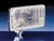 RTC8922 - Hella Comet 550 Rectangular Fog Lamps in Black - Comes as a Pair