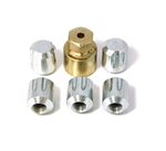 RTC9535 - Locking Nuts With Key For Steel Wheels and Modulars - Set Of 5 - Will Fit For Both Defender and Discovery 1