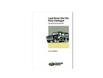RTC9863CE - Parts Catalogue for Land Rover One Ten - Covering Vehicles up to August 1986
