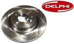 SDB000614G - Front Brake Disc for Range Rover Sport and Discovery 3 - Usually Fits 4.4 Petrol V8 - Delphi Branded Disc