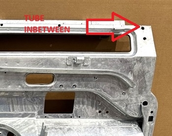 SP009 - Bulkhead Strengthener Tube - Behind Bulkhead Bracket (for Defender)