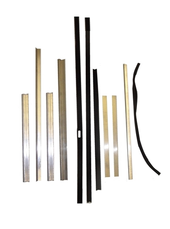 SP235 - SERIES 2/3 2ND ROW DOOR FULL GLAZING KIT (S)