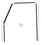 SP30505 - Def Front Door Channels, Shims and Screws Kit (for RH or LH door) (S)