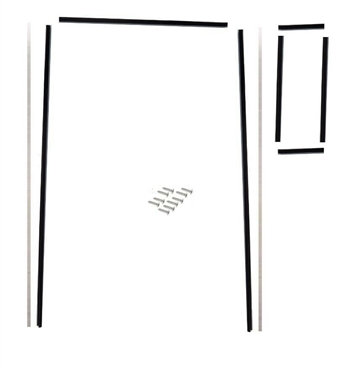 SP30506 - Def 2nd Row Window Channel Kit, Shims and Screws Kit (for RH or LH door) (S)