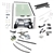 SP870 - Build up Kit of Parts for LH Front Push Button Door (S)