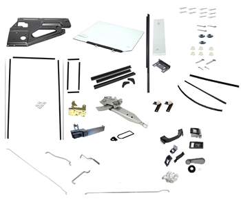 SP872 - Build up Kit of Parts for RH 2nd Row Push Button Door (S)