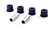SPF0129K - NTC1772 - SuperPro Bush Kit for Rear Radius Arm To Axle - For Defender, Discovery 1 and Range Rover Classic