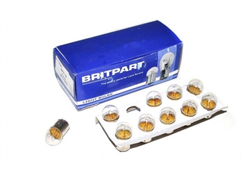 STC1203 - Bulb 245 - 10w - Interior Lamp Bulb for Defender (up to 1993), Discovery 1, Freelander 1 and Range Rover P38 (Priced Individually)