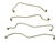 STC1694.AM - Fuel Injector Pipe Kit - Set for Injectors 1 to 4 - For 300TDI Fits Defender, Discovery 1 and Range Rover Classic