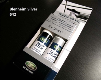 STC4235VT - Blenheim Silver Paint Touch Up Pen - For Genuine Land Rover - LRC 642