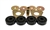 STC618PY - Rear Radius Arm Bush Kit - Triangle Plate and Polyurethane Bushes - For Defender, Discovery and Range Rover Classic