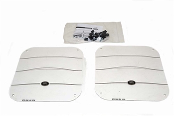 STC7561 - Perspex Headlamp Protectors for Land Rover Defender - Comes as a Pair - With Fittings