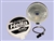 STC7643 - Hella 1000 Rally Fog Lamp In Black - Round Pair with Cover - Comes as a Single Lamp