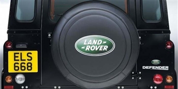 STC8486AB - Genuine Fits Defender Wheel Cover - With Green Oval Logo - Fits 235 X 70R 16 Tyres